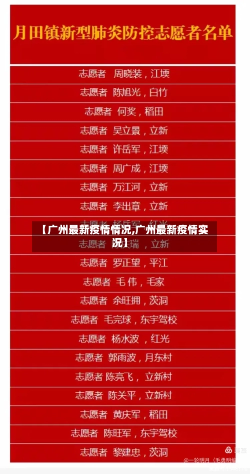 【广州最新疫情情况,广州最新疫情实况】