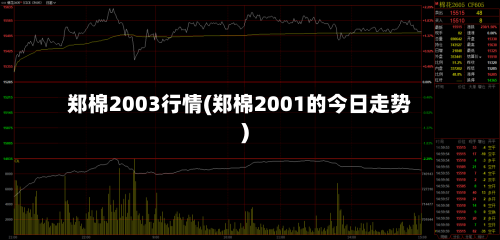 郑棉2003行情(郑棉2001的今日走势)-第3张图片