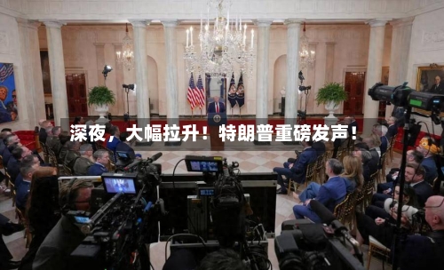 深夜，大幅拉升！特朗普重磅发声！-第2张图片