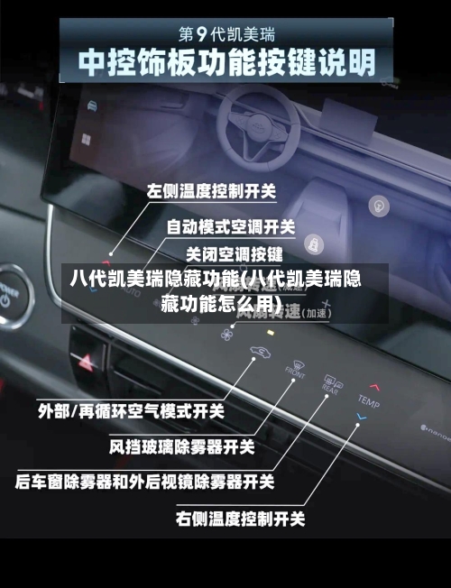 八代凯美瑞隐藏功能(八代凯美瑞隐藏功能怎么用)-第2张图片