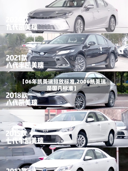 【06年凯美瑞排放标准,2006凯美瑞是国几标准】