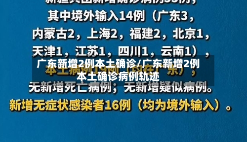 广东新增2例本土确诊/广东新增2例本土确诊病例轨迹