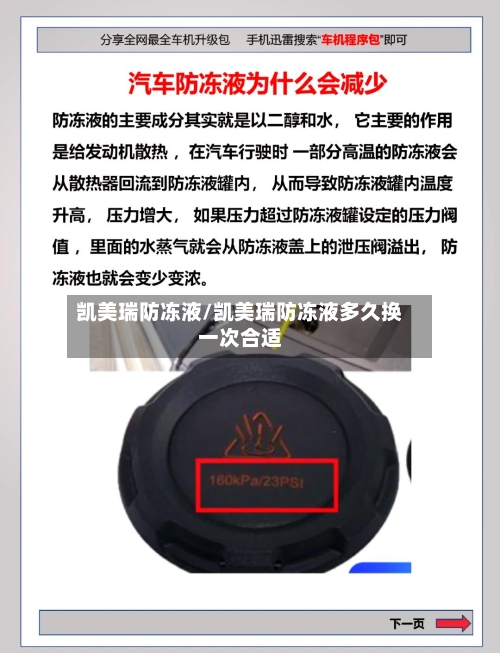 凯美瑞防冻液/凯美瑞防冻液多久换一次合适