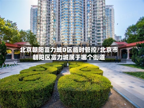 北京朝阳富力城D区临时管控/北京市朝阳区富力城属于哪个街道-第2张图片