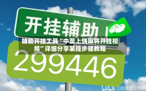 辅助开挂工具“中至上饶麻将开挂视频	”详细分享装挂步骤教程-第2张图片
