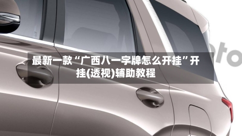 最新一款“广西八一字牌怎么开挂”开挂(透视)辅助教程