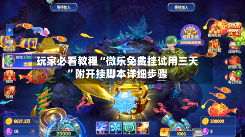 玩家必看教程“微乐免费挂试用三天	”附开挂脚本详细步骤-第2张图片