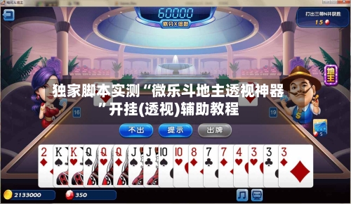 独家脚本实测“微乐斗地主透视神器	”开挂(透视)辅助教程-第2张图片