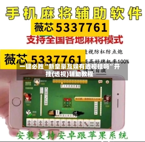 一键必胜“新皇豪互娱有透视挂吗”开挂(透视)辅助教程-第2张图片