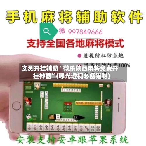 实测开挂辅助“微乐陕西麻将免费开挂神器”(曝光透视必备猫腻)-第2张图片