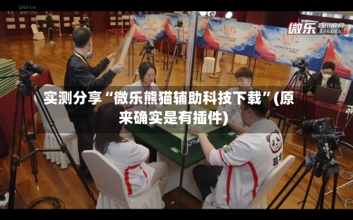 实测分享“微乐熊猫辅助科技下载	”(原来确实是有插件)-第2张图片