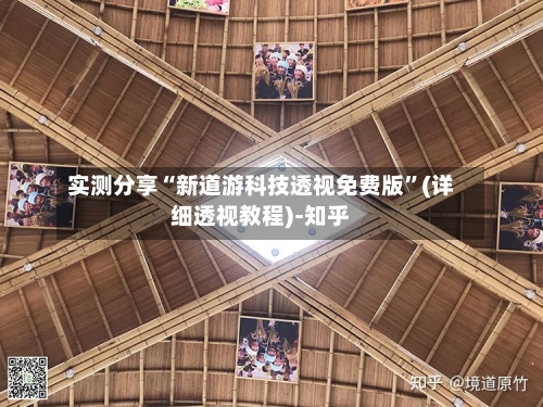 实测分享“新道游科技透视免费版”(详细透视教程)-知乎-第3张图片