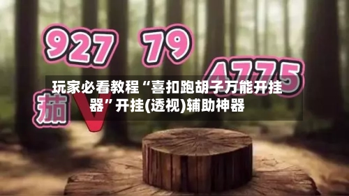 玩家必看教程“喜扣跑胡子万能开挂器	”开挂(透视)辅助神器-第2张图片