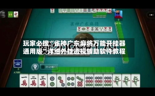 玩家必搜“雀神广东麻将万能开挂器通用版”详细外挂透视辅助软件教程-第2张图片