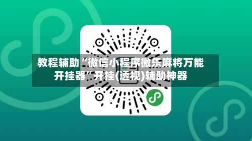 教程辅助“微信小程序微乐麻将万能开挂器”开挂(透视)辅助神器-第2张图片