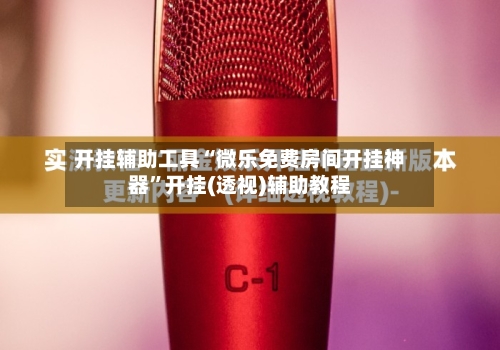 开挂辅助工具“微乐免费房间开挂神器”开挂(透视)辅助教程