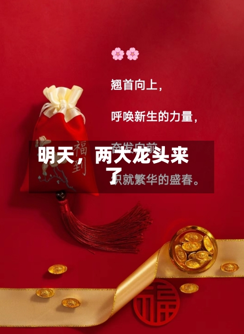 明天，两大龙头来了