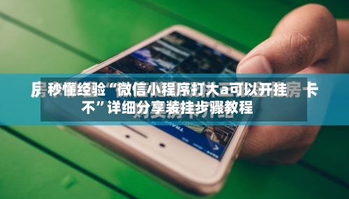 秒懂经验“微信小程序打大a可以开挂不”详细分享装挂步骤教程
