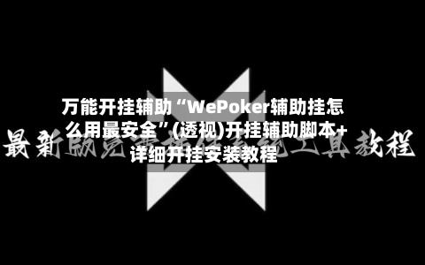 万能开挂辅助“WePoker辅助挂怎么用最安全	”(透视)开挂辅助脚本+详细开挂安装教程-第3张图片