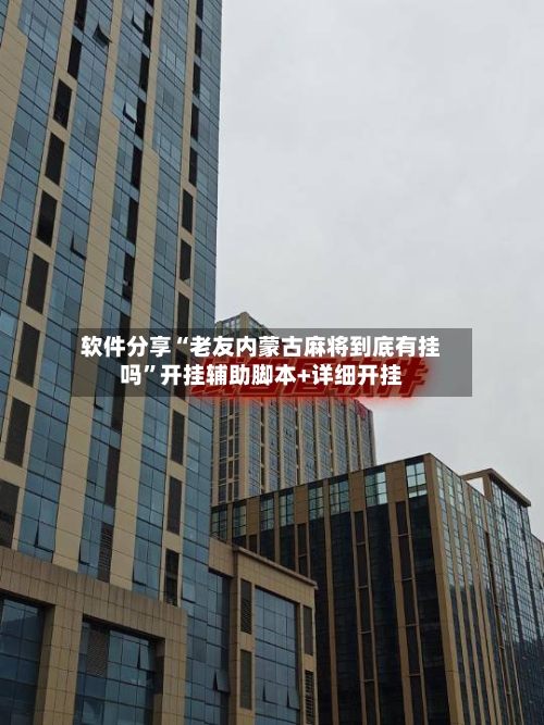 软件分享“老友内蒙古麻将到底有挂吗”开挂辅助脚本+详细开挂-第2张图片