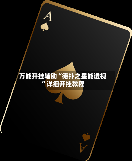万能开挂辅助“德扑之星能透视”详细开挂教程-第3张图片