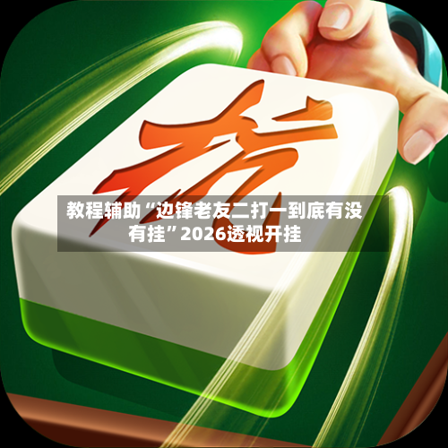 教程辅助“边锋老友二打一到底有没有挂”2026透视开挂-第3张图片