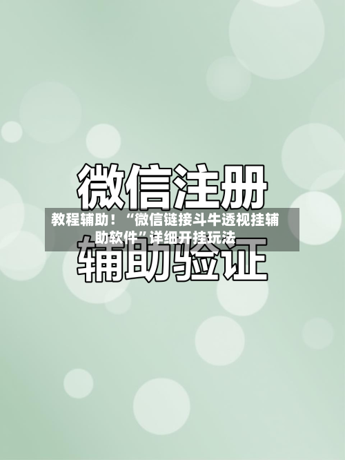 教程辅助！“微信链接斗牛透视挂辅助软件”详细开挂玩法-第2张图片