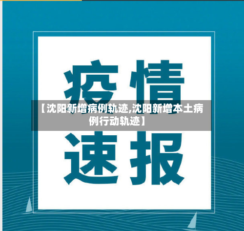 【沈阳新增病例轨迹,沈阳新增本土病例行动轨迹】-第2张图片