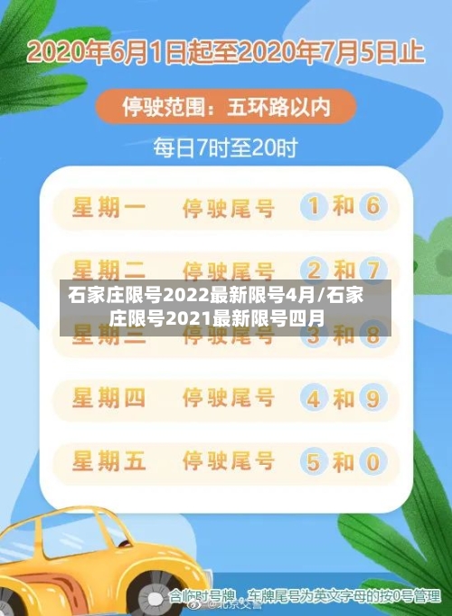 石家庄限号2022最新限号4月/石家庄限号2021最新限号四月-第2张图片