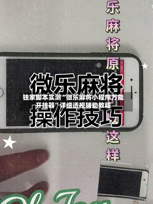 独家脚本实测“微乐麻将小程序万能开挂器”详细透视辅助教程-第3张图片