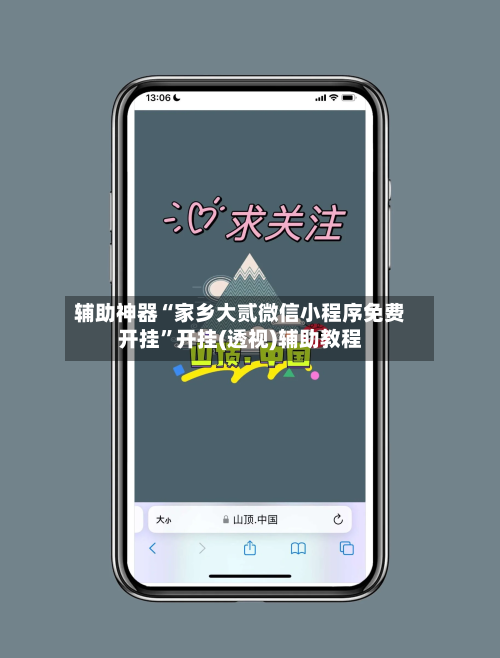 辅助神器“家乡大贰微信小程序免费开挂”开挂(透视)辅助教程-第2张图片