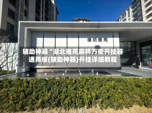 辅助神器“湖北雅苑麻将万能开挂器通用版(辅助神器)开挂详细教程