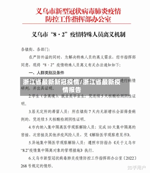 浙江省最新新冠疫情/浙江省最新疫情报告
