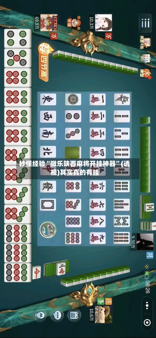 秒懂经验“微乐陕西麻将开挂神器”(透视)其实真的有挂