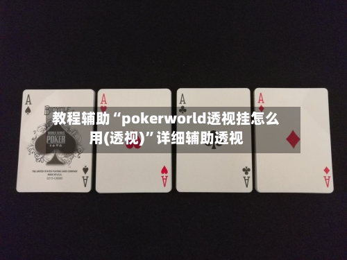 教程辅助“pokerworld透视挂怎么用(透视)”详细辅助透视