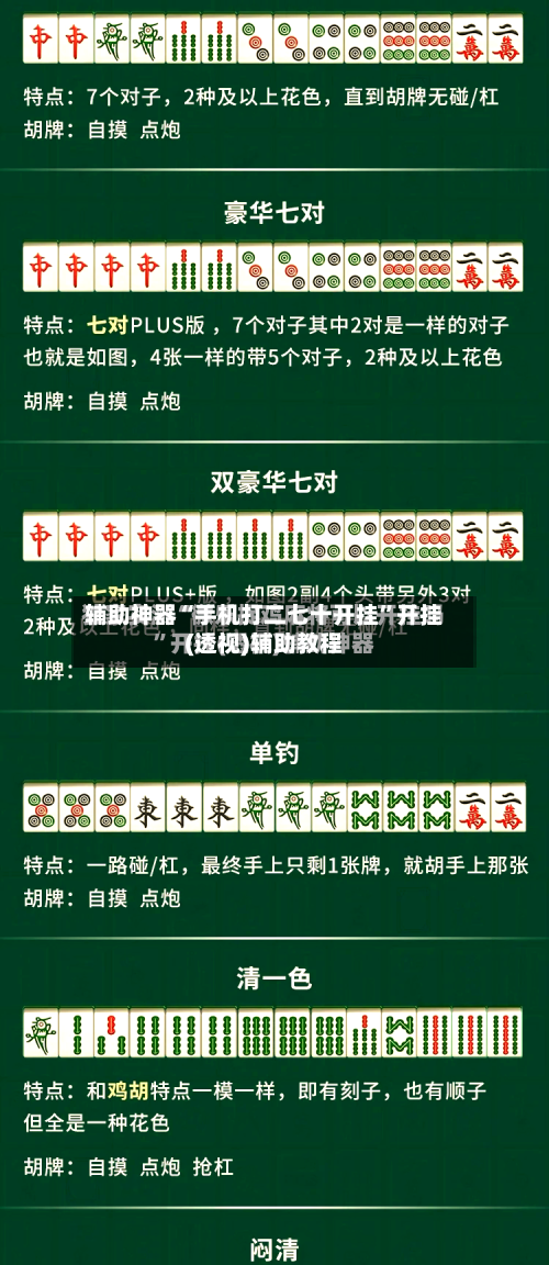 辅助神器“手机打二七十开挂”开挂(透视)辅助教程