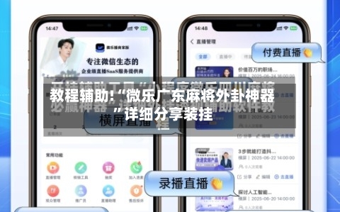 教程辅助!“微乐广东麻将外卦神器”详细分享装挂