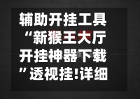 辅助开挂工具“新猴王大厅开挂神器下载	”透视挂!详细分享装挂步骤-第1张图片