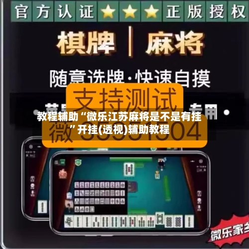 教程辅助“微乐江苏麻将是不是有挂”开挂(透视)辅助教程