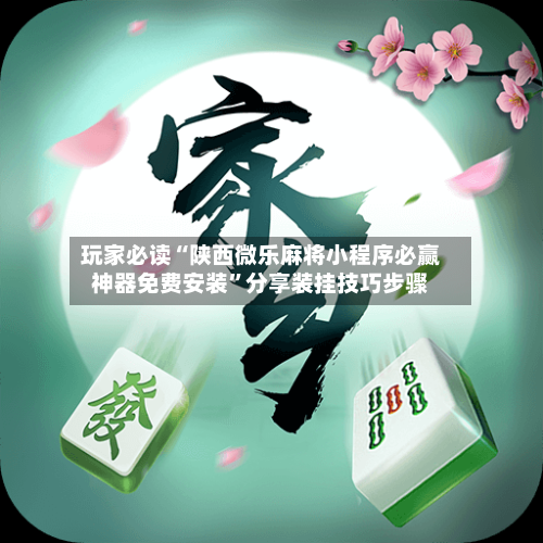 玩家必读“陕西微乐麻将小程序必赢神器免费安装”分享装挂技巧步骤