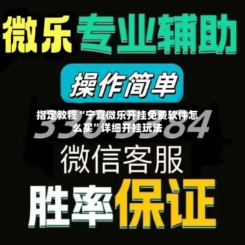 指定教程“宁夏微乐开挂免费软件怎么买”详细开挂玩法