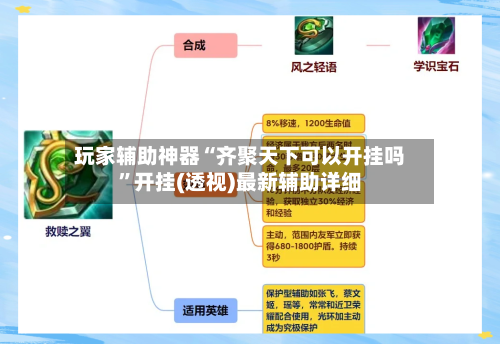 玩家辅助神器“齐聚天下可以开挂吗”开挂(透视)最新辅助详细