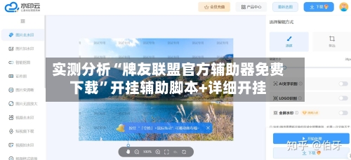 实测分析“牌友联盟官方辅助器免费下载”开挂辅助脚本+详细开挂