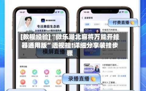[教程经验]“微乐湖北麻将万能开挂器通用版”透视挂!详细分享装挂步骤