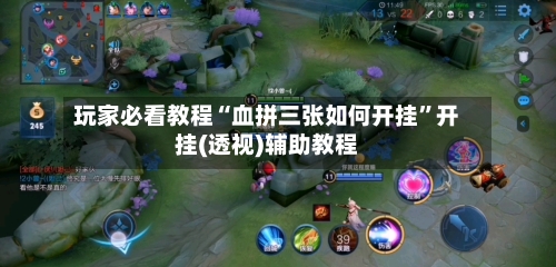 玩家必看教程“血拼三张如何开挂”开挂(透视)辅助教程