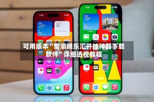 可用版本“蜀渝牌乐汇开挂神器下载软件”详细透视教程