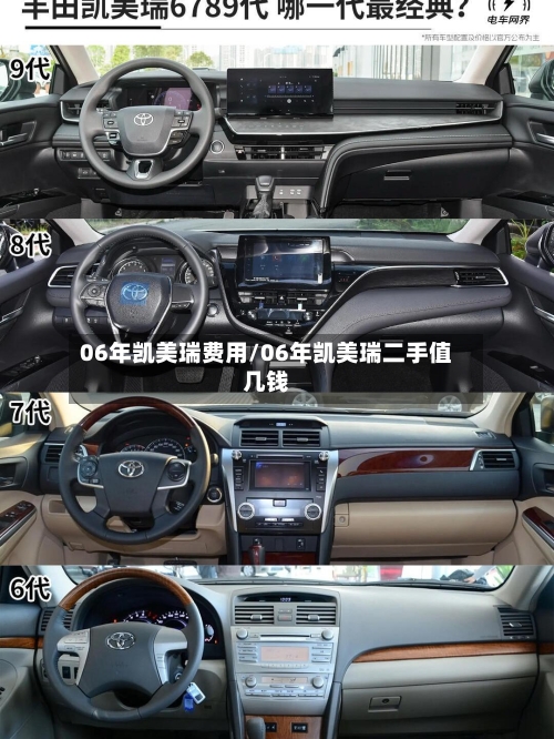 06年凯美瑞费用/06年凯美瑞二手值几钱