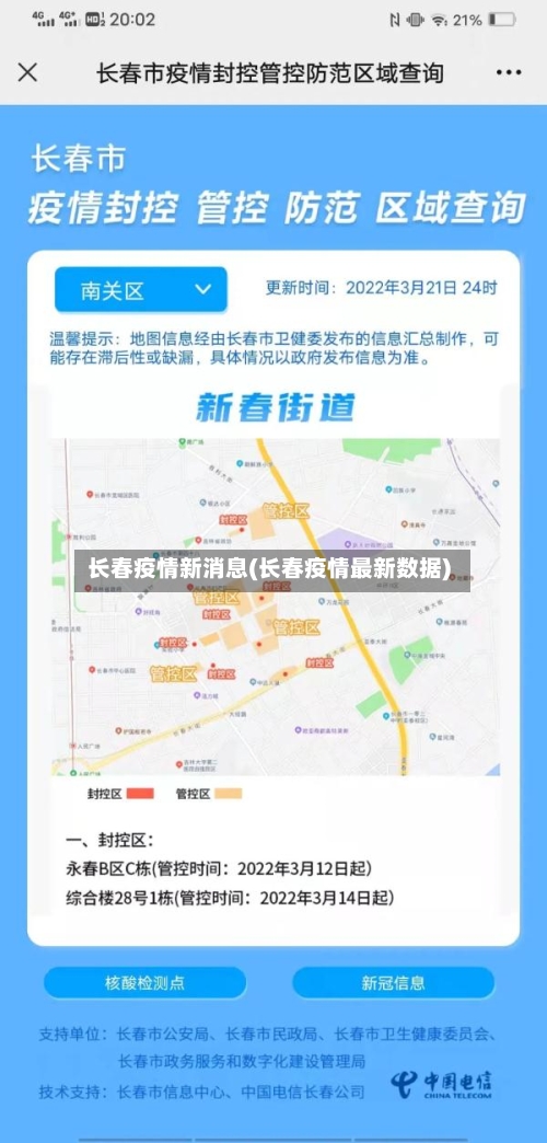长春疫情新消息(长春疫情最新数据)