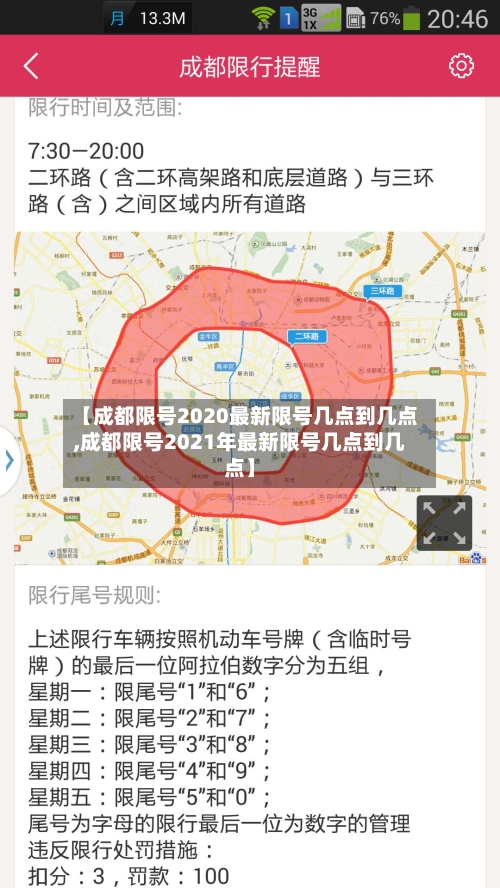 【成都限号2020最新限号几点到几点,成都限号2021年最新限号几点到几点】