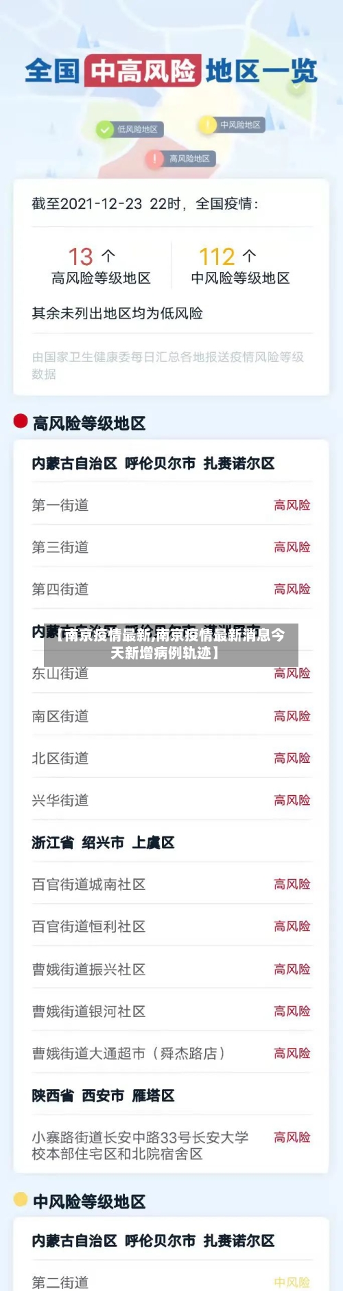 【南京疫情最新,南京疫情最新消息今天新增病例轨迹】